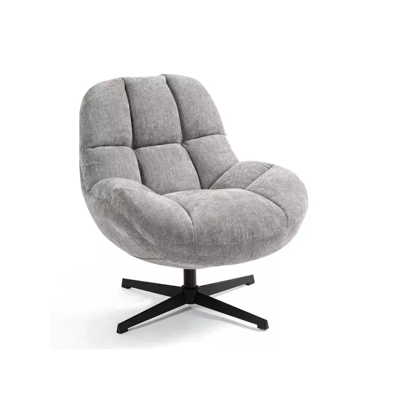 Meta title -  Fauteuil pivotant gris - MOLTO