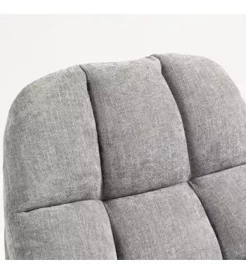 Meta title -  Fauteuil pivotant gris - MOLTO