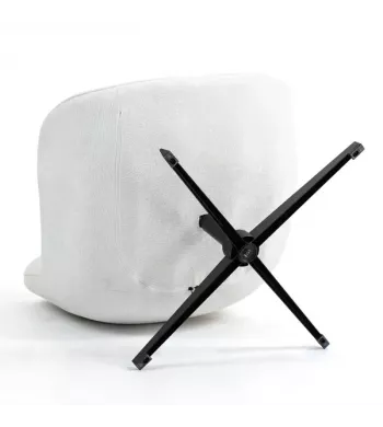 Meta title -  Fauteuil pivotant blanc - RENA