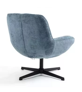 Meta title -  Fauteuil pivotant bleu - RENA