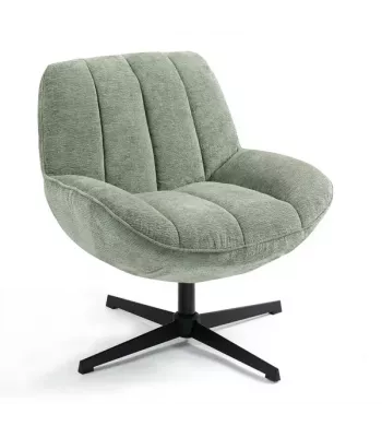 Meta title -  Fauteuil pivotant vert - RENA
