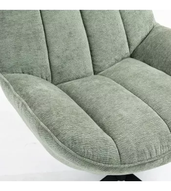 Meta title -  Fauteuil pivotant vert - RENA