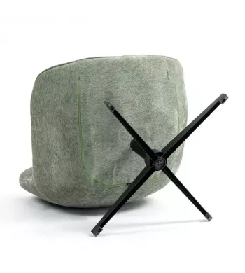 Meta title -  Fauteuil pivotant vert - RENA