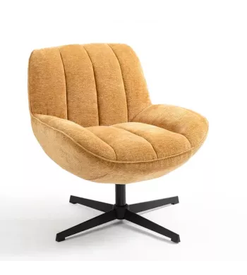 Meta title -  Fauteuil pivotant safran - RENA