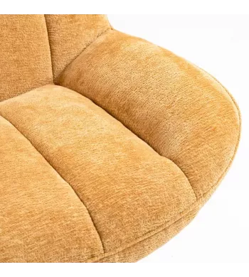 Meta title -  Fauteuil pivotant safran - RENA