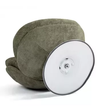 Meta title -  Fauteuil pivotant kaki - TOPI