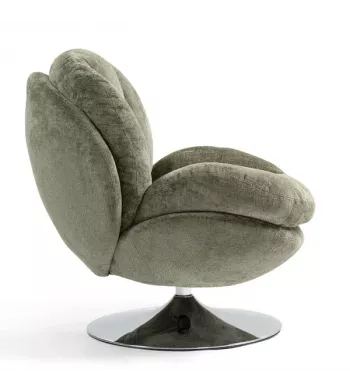 Meta title -  Fauteuil pivotant kaki - TOPI