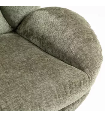 Meta title -  Fauteuil pivotant kaki - TOPI