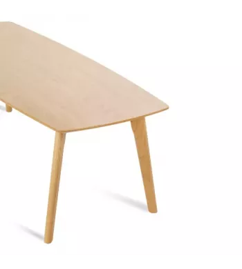 Meta title -  Table basse 110cm chêne naturel