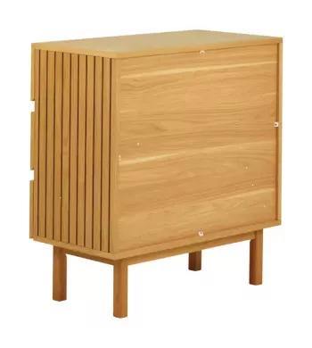 Meta title -  Commode 3 tiroirs naturel