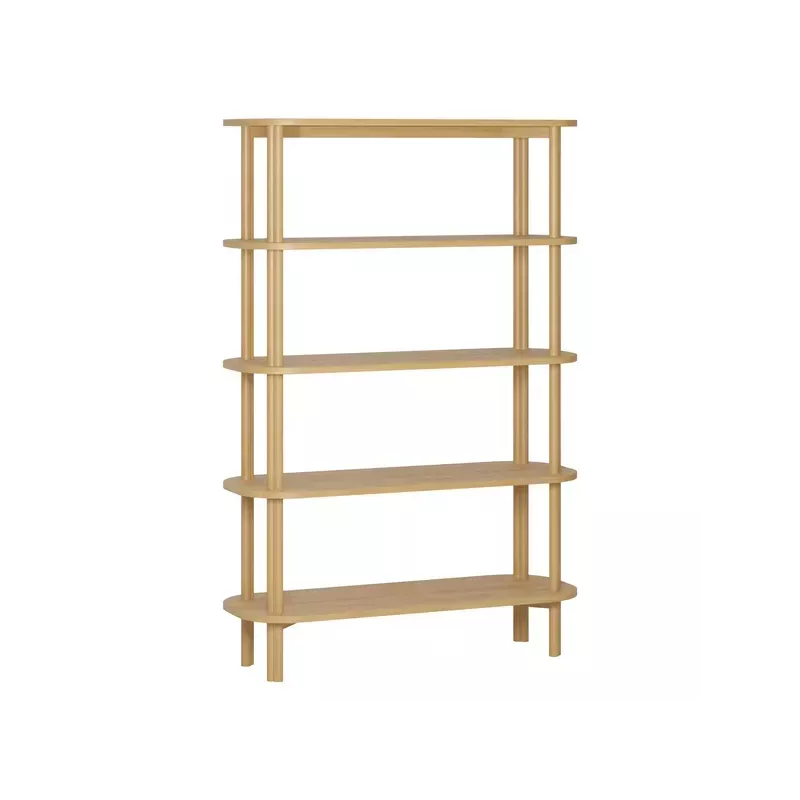 Meta title -  Bibliothèque 170cm chêne naturel