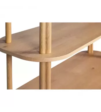 Meta title -  Bibliothèque 170cm chêne naturel