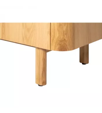 Meta title -  Meuble bas 2 portes chêne naturel