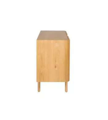 Meta title -  Meuble bas 2 portes chêne naturel