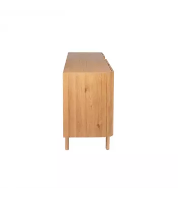 Meta title -  Meuble bas 3 portes chêne naturel