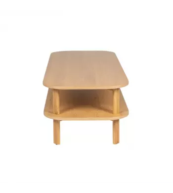 Meta title -  Table basse 130cm chêne naturel