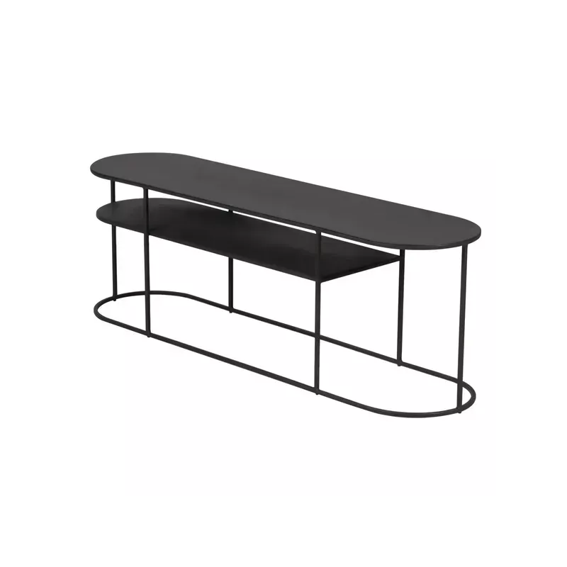 Meta title -  Table basse métal noir