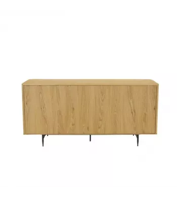 Meta title -  Meuble bas 3 portes chêne naturel