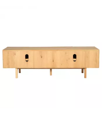 Meta title -  Meuble télé 180cm chêne naturel